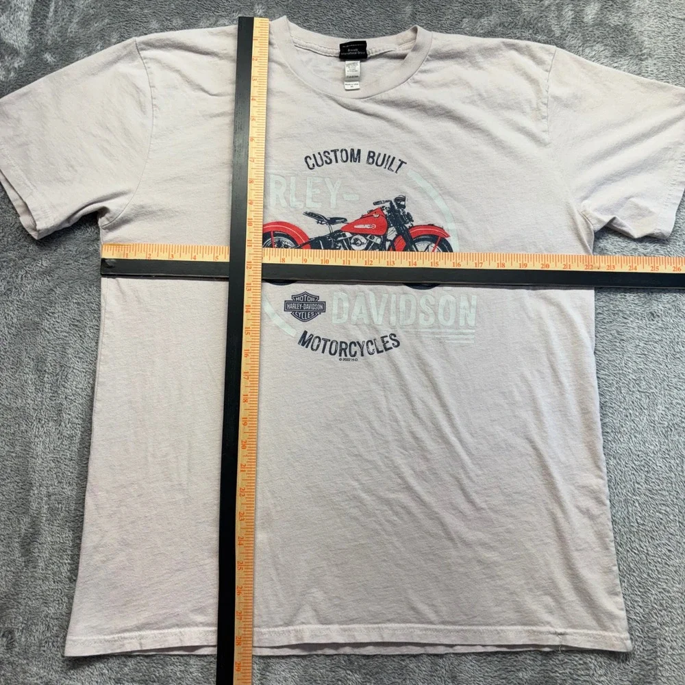 Harley-Davidson T-Shirt Mens XL‎ Tan Excellent Flying Iron Rocky Mount NC